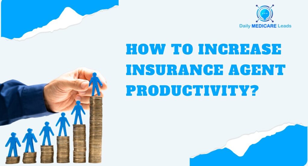 An insurance agent using a laptop and headset to connect with pre-qualified Medicare leads, increasing productivity and sales.