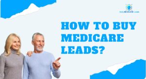 Senior couple exploring Medicare leads.